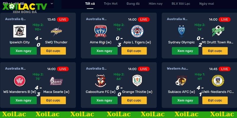 Link xem bóng đá mới nhất