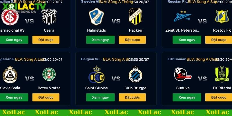 Link xem bóng đá trực tiếp Việt Nam trên Xoilac uy tín